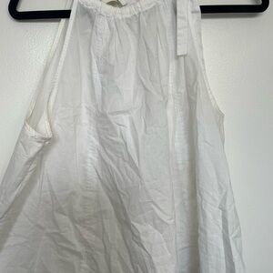 H&M Crisp White Halter Top